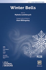 Winter Bells Three-Part Mixed choral sheet music cover Thumbnail